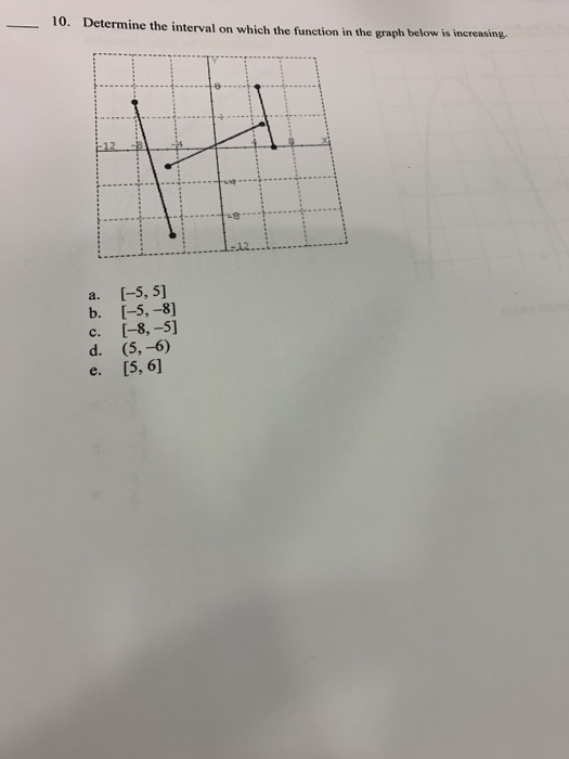 how to find an interval on a graph – klnjwn Images... Solved 10. Determine the interval on which the function in | Chegg.com