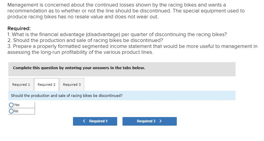Solved The Regal Cycle Company manufactures three types of | Chegg.com
