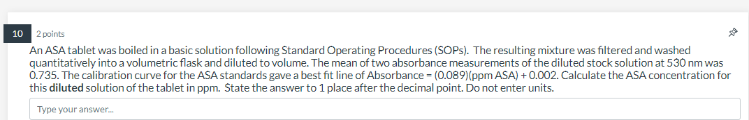 Solved 2 points A 0.7069-g sample of a chlorocarbon compound | Chegg.com