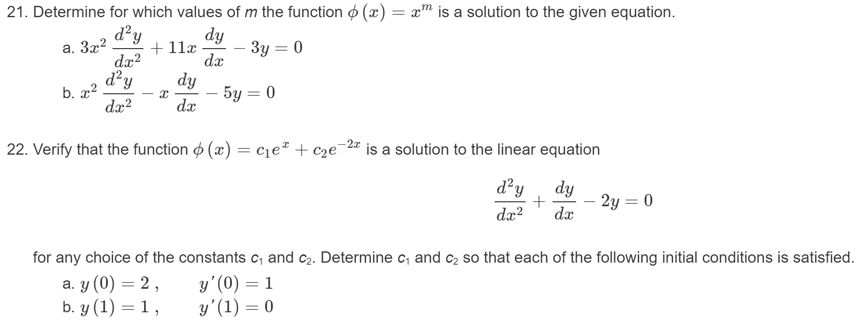 Solved In Problems 9–13, determine whether the given | Chegg.com