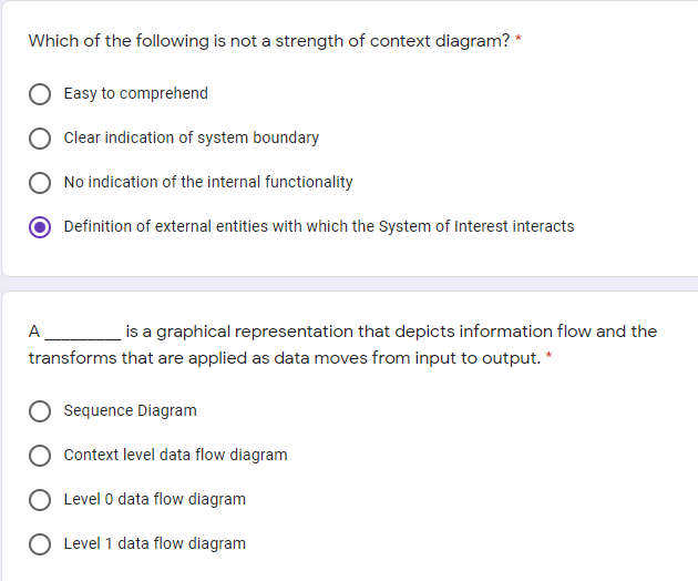 Solved Which of the following is not a strength of context | Chegg.com