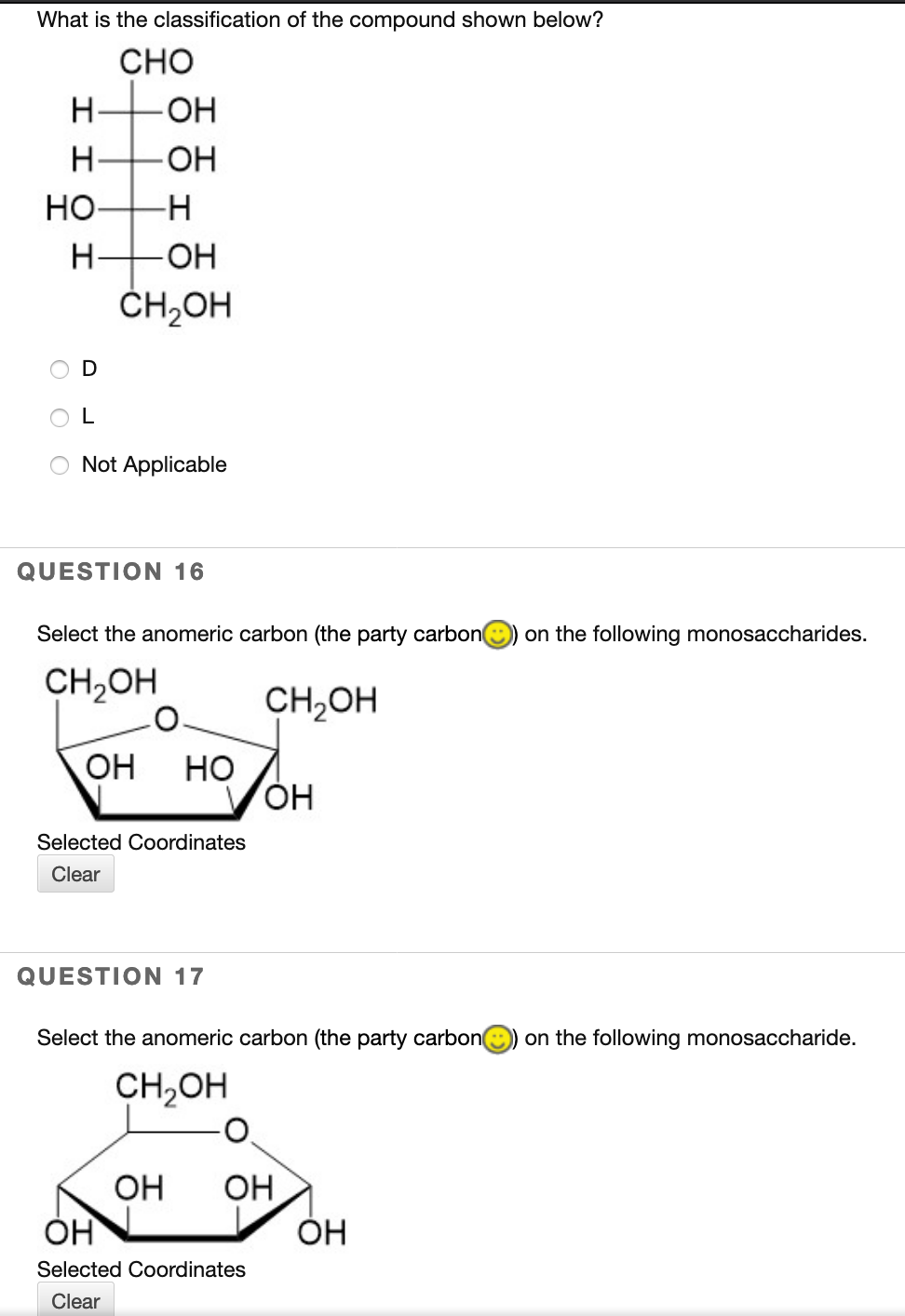 Solved What is the classification of the compound shown