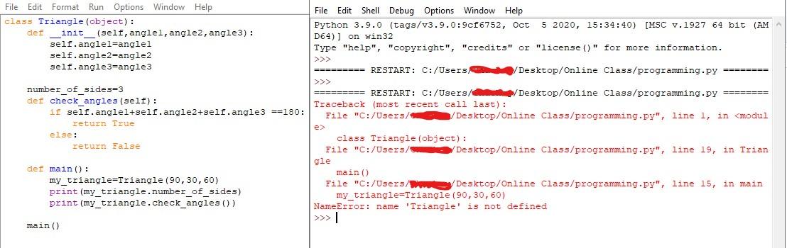 Solved 1. Create a python file named | Chegg.com