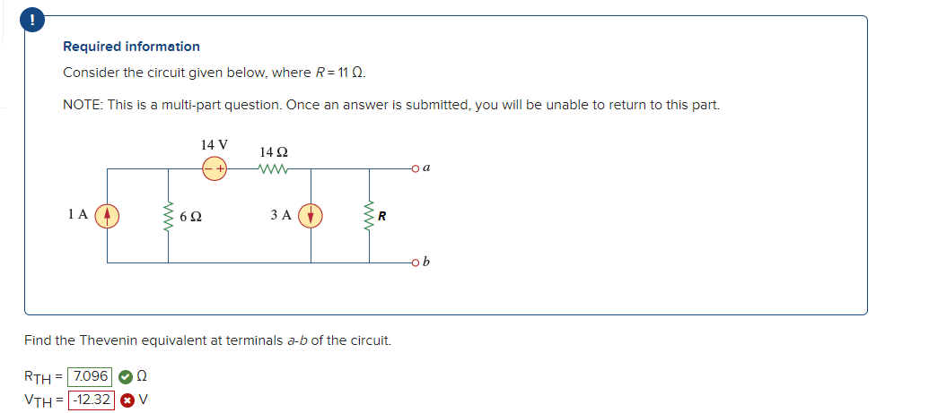 Solved Required Information Consider The Circuit Given | Chegg.com