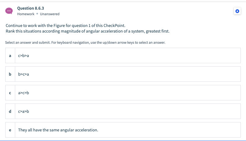 Solved Question 8.6.1 Homework. Unanswered Figure shows a | Chegg.com