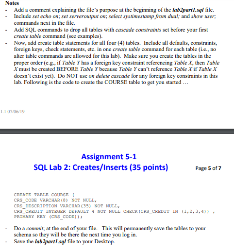 Solved COURSE CBS CODE CRS_DESCRIPTION CRS CREDIT CLASS | Chegg.com