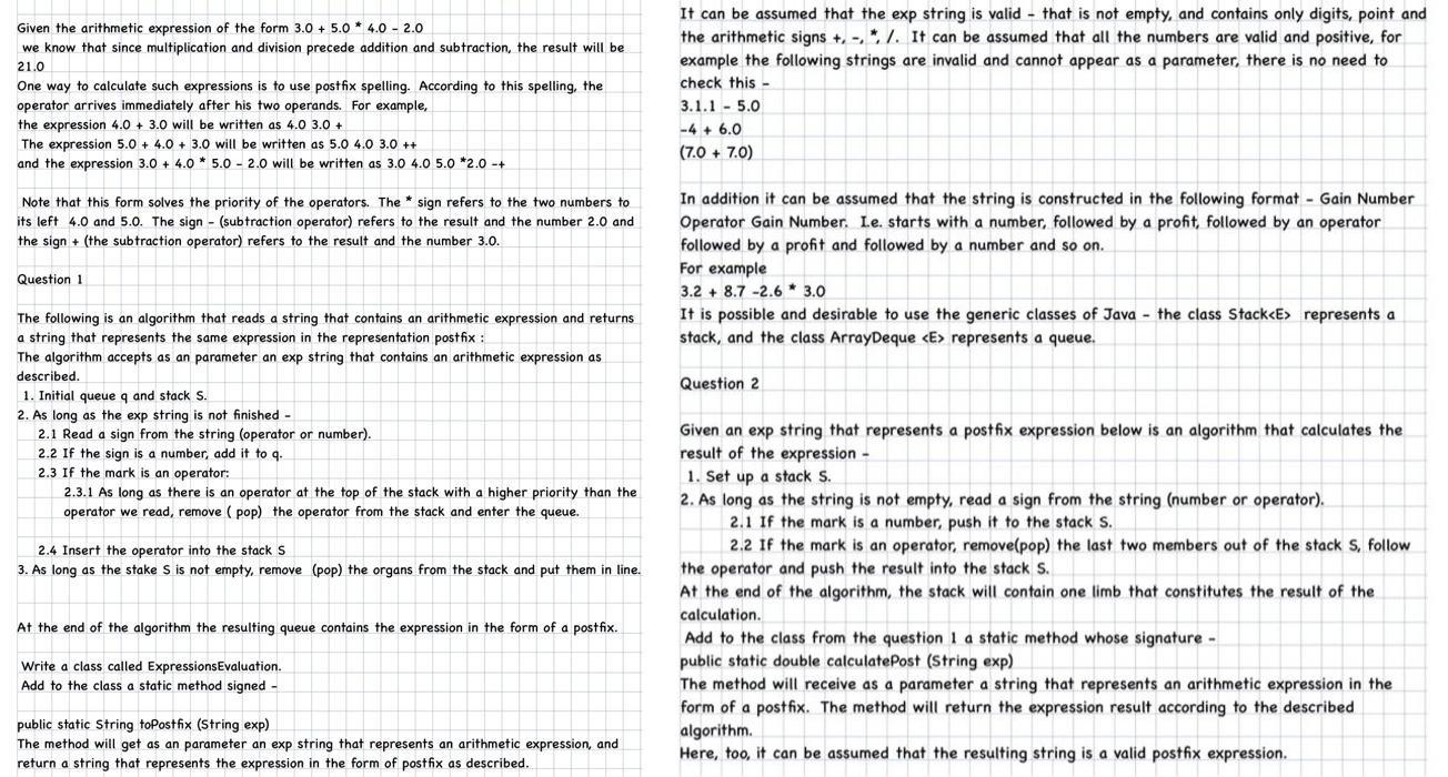 Solved Given the arithmetic expression of the form 3.0 + 5.0 | Chegg.com