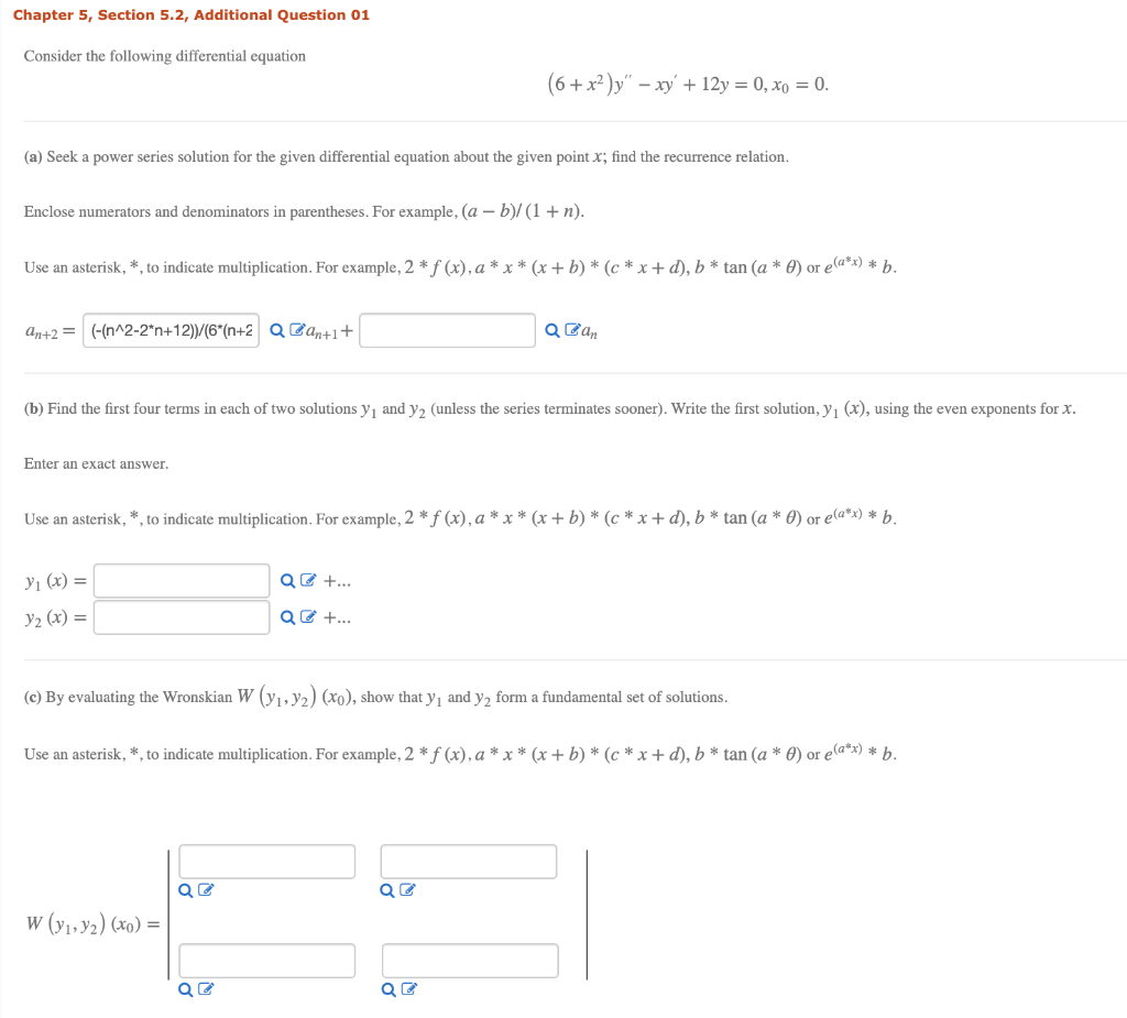 Solved Consider The Following Differential | Chegg.com