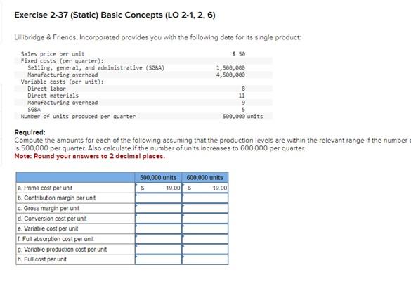 Exercise 2-37 (Static) Basic Concepts (LO 2-1, 2, 6) | Chegg.com