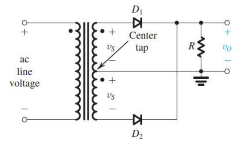 Solved It is required to design a full-wave rectifier | Chegg.com