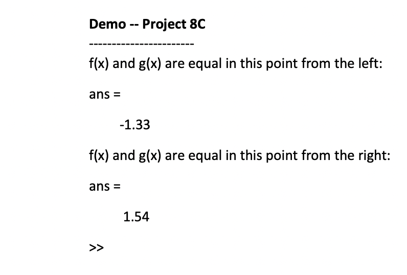 Solved 2. Plot the functions f = x^2 – 1 and g = ex/5 for x | Chegg.com