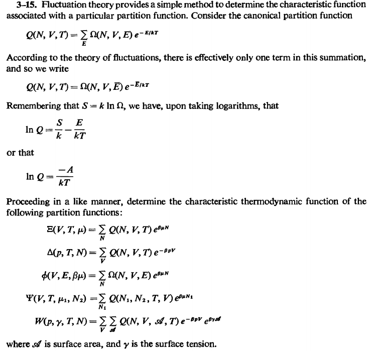 3-15. Fluctuation Theory Provides A Simple Method To | Chegg.com