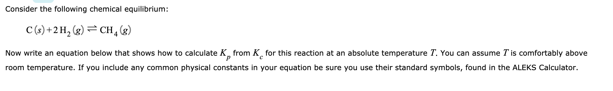 Solved Consider The Following Chemical Equilibrium C s 2 Chegg