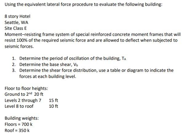 solved-use-the-equivalent-lateral-force-procedure-to-chegg