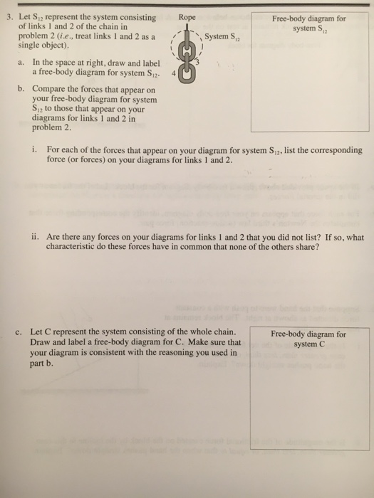 Solved 2. is suspended by a rope as shown at right. The