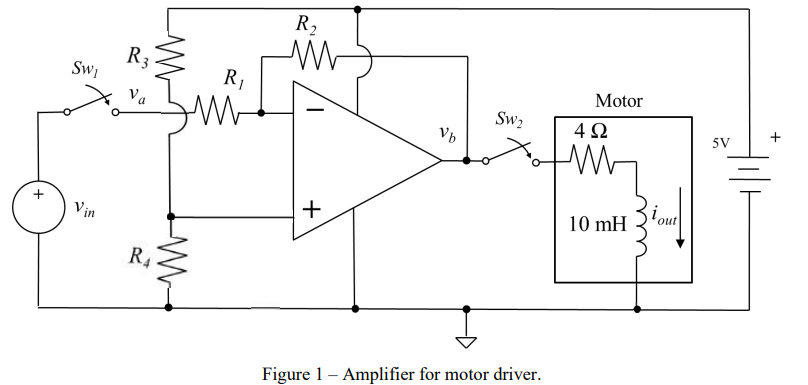 Solved Michael is designing a motor driver for a wheeled | Chegg.com