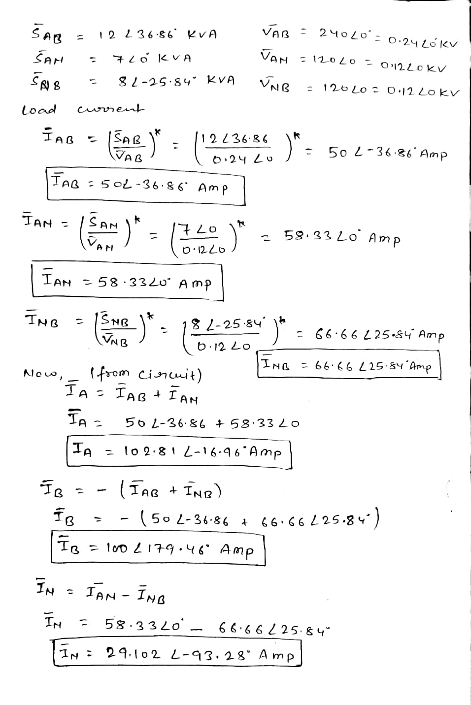 Solved 120 09 Eli Ib Ab: 12kva @pf = 0.8 Lagoing An; Ziva 