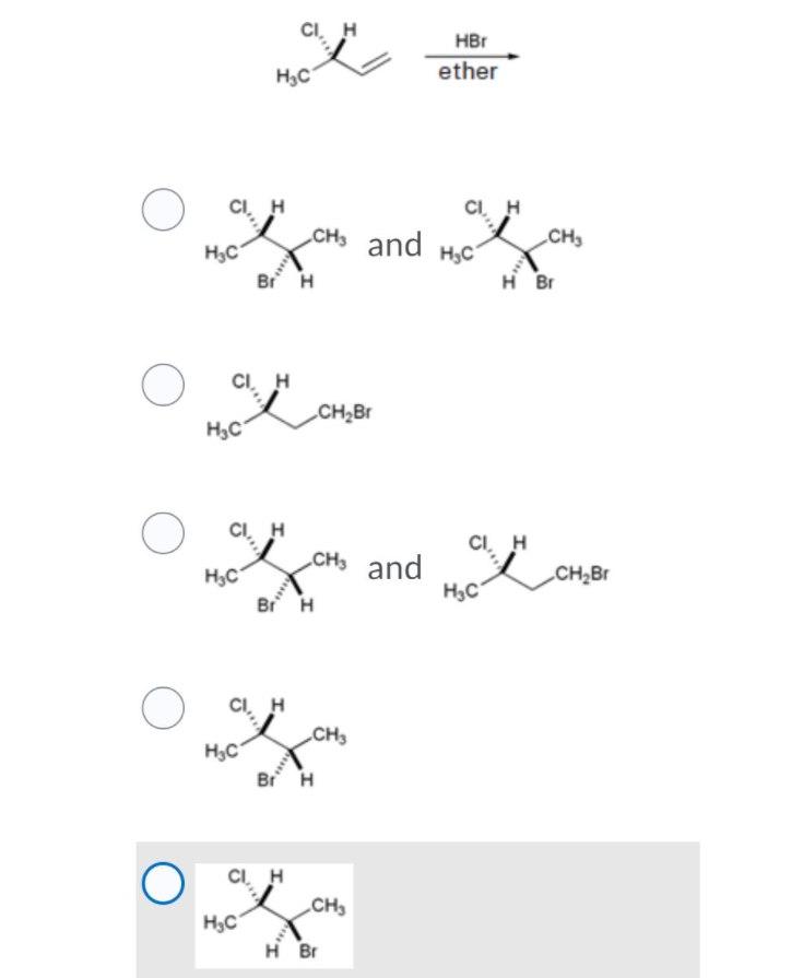 Solved EXPLAIN WITH FULL MECHANISM. which of the following | Chegg.com