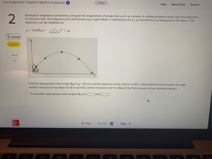 Solved Lab Assignment: Chapter 6 (Built-in Functions) i | Chegg.com