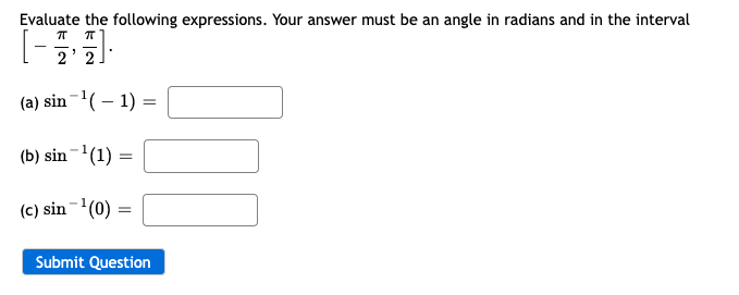 Solved Evaluate The Following Expressions. Your Answer Must | Chegg.com