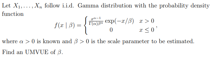 DO NOT USE LEHMANN-SCHEFF THEOREM. AGAIN, DO NOT | Chegg.com