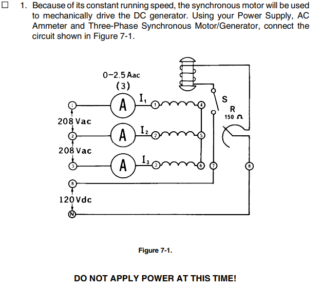 Solved O 1. Because of its constant running speed, the | Chegg.com