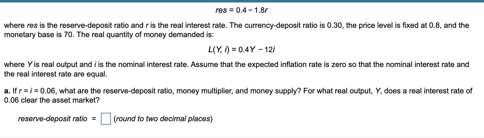 Solved When The Real Interest Rate Increases, Banks Have An | Chegg.com