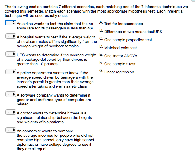 Solved The following section contains 7 different scenarios, | Chegg.com