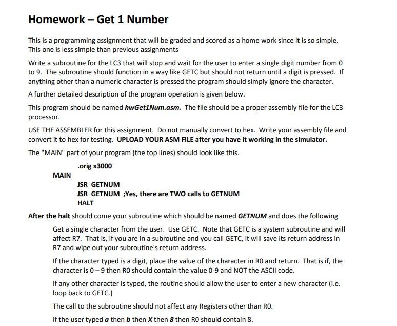Solved This is a programming assignment that will be graded | Chegg.com