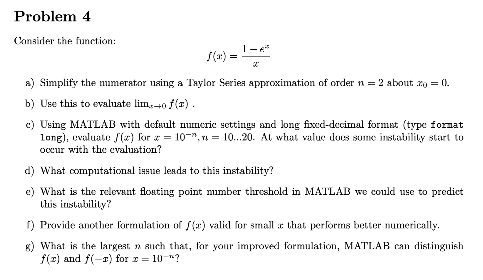 Solved How Do I Solve A) And B)? And Any Hints On Matlab? | Chegg.com