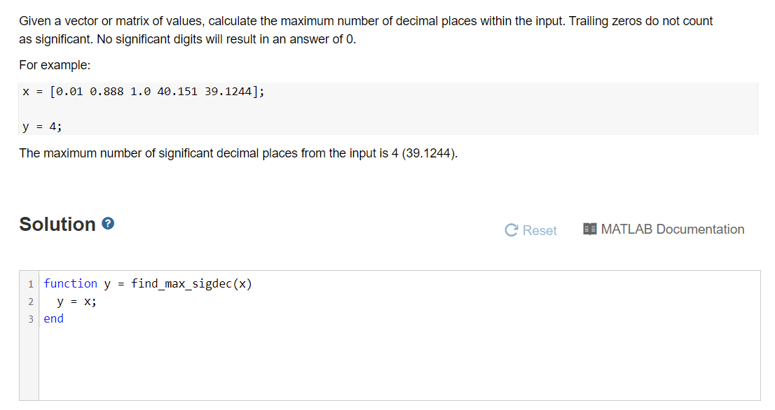 Solved MATLAB language please, function and y= be included | Chegg.com