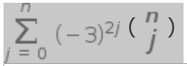 Solved What will be the summation of these combination | Chegg.com