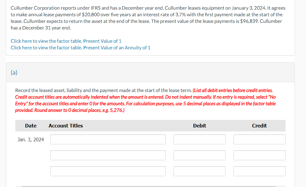 Solved Record The 2024 Depreciation For The Leased Asset Chegg Com   Phpq2DRzA