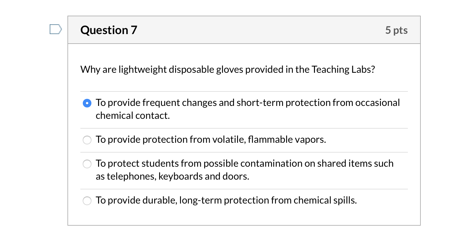 Solved Question 7 5 pts Why are lightweight disposable | Chegg.com