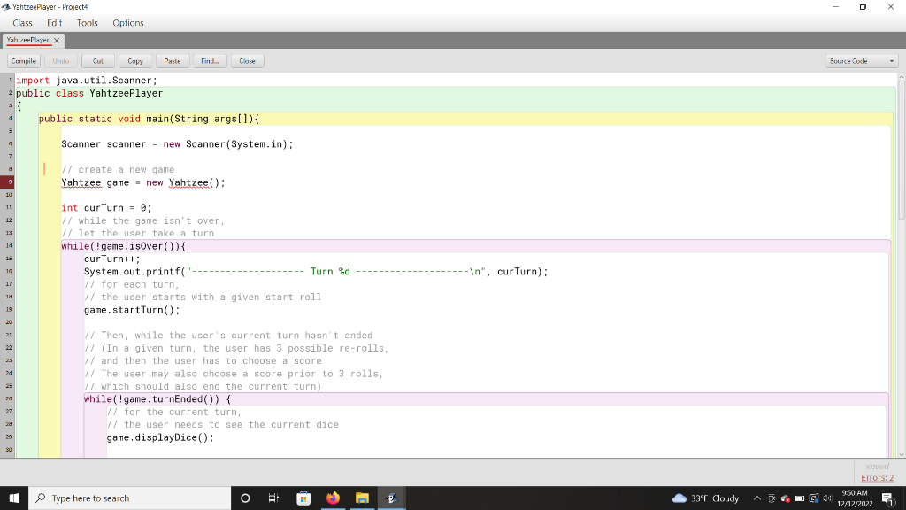 Solved This is java. Code below is what has been given to | Chegg.com