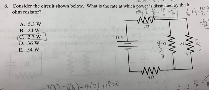 Solved 6. Consider the circuit shown below. What is the | Chegg.com