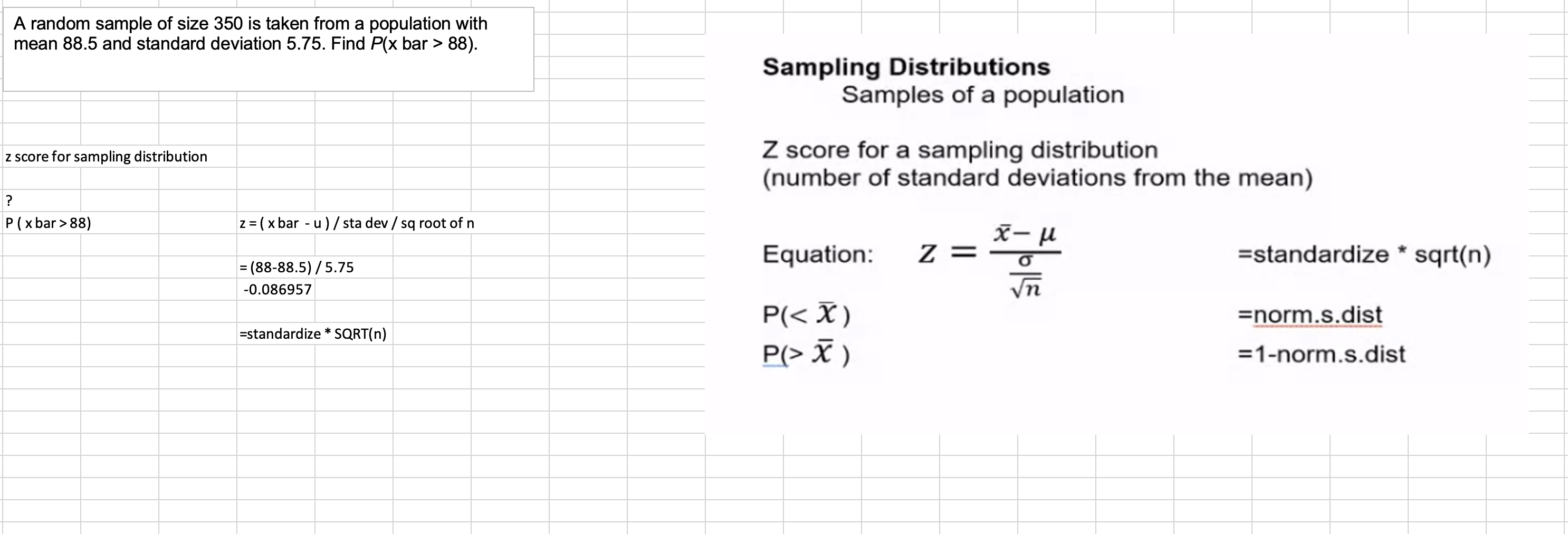 Solved A random sample of size 350 is taken from a