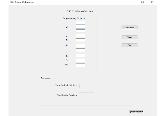 Solved Step 7: Click the Calculate Average button. This | Chegg.com