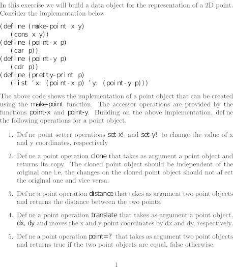 Solved In this exercise we will build a data object for the | Chegg.com