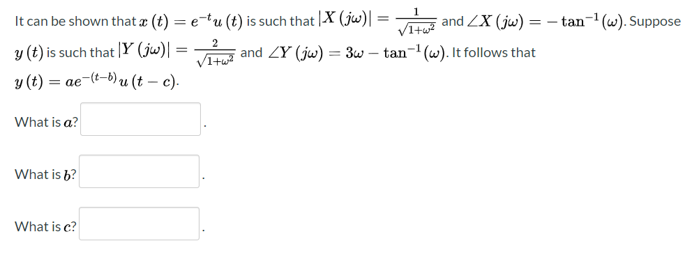 Solved Vi W It Can Be Shown That X T E Tu T Is Such Chegg Com