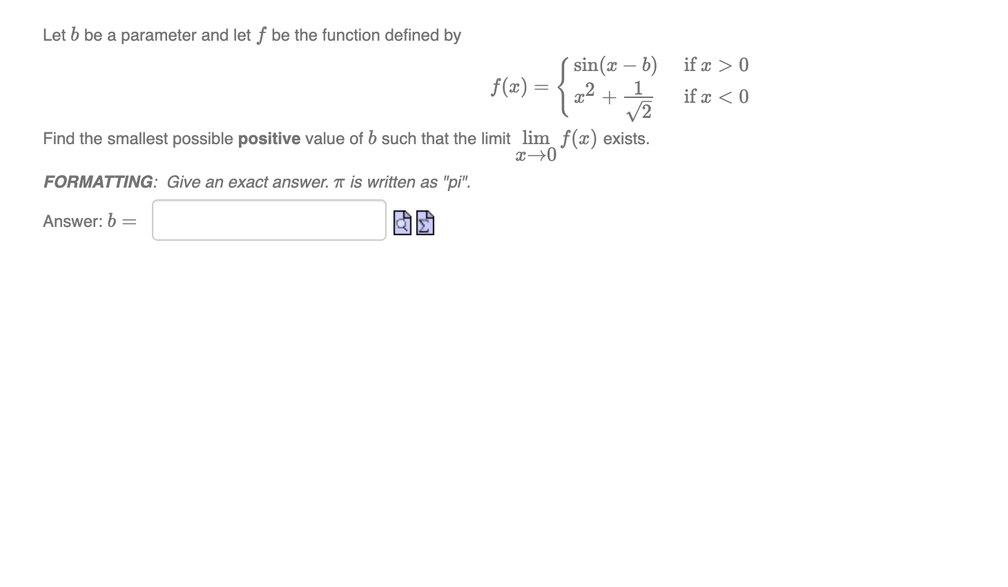 Solved We Want To Compute The Following Limit | Chegg.com