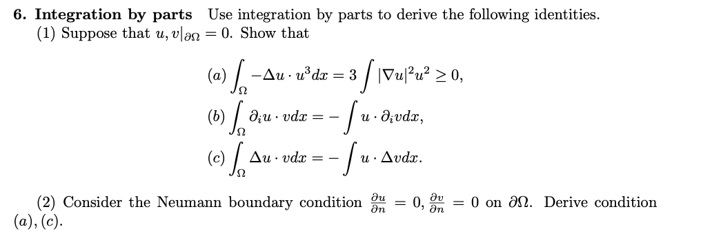 Solved 6. Integration By Parts Use Integration By Parts To | Chegg.com