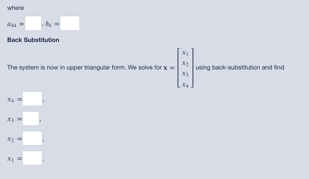 Solved 4 1 -2 -4 -3 2 -7 -7 -6 7 Let A = b = -1 2 6 0 -4 -1 | Chegg.com