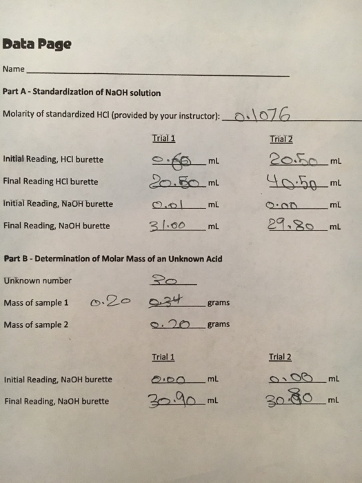 ️ Standardization of hcl and naoh. Titrating sodium hydroxide with