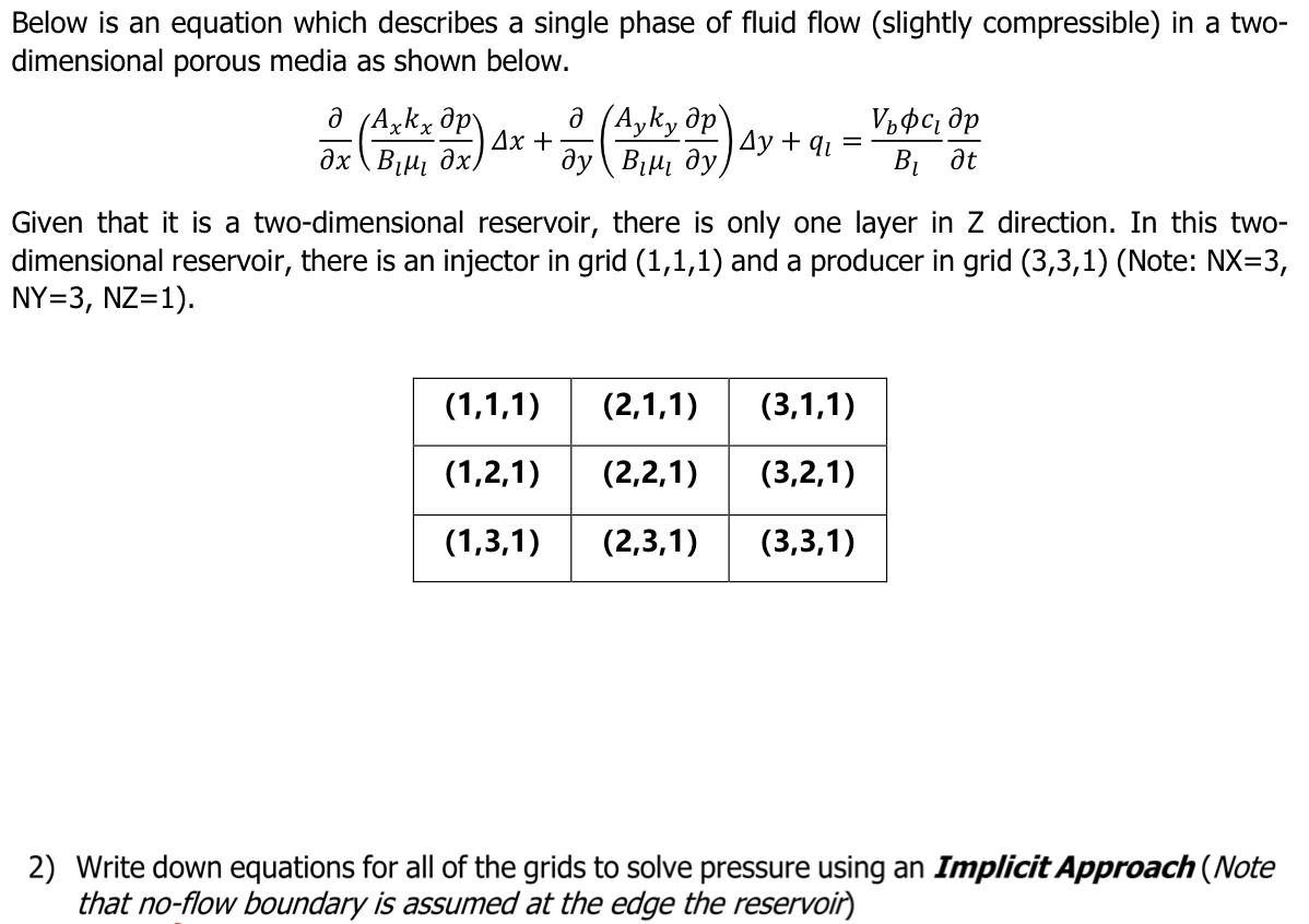 Solved Below is an equation which describes a single phase | Chegg.com