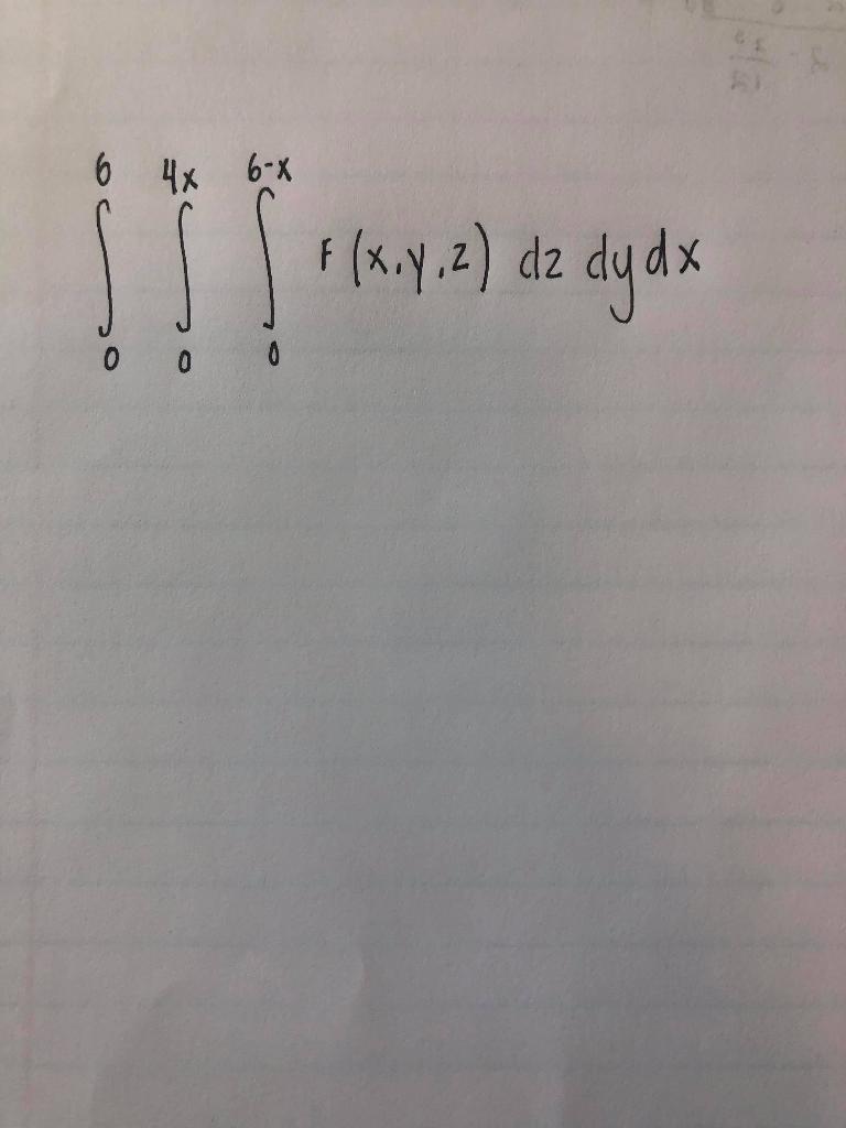 Solved Change order of integration to a) dx dy dz b) dx dz | Chegg.com