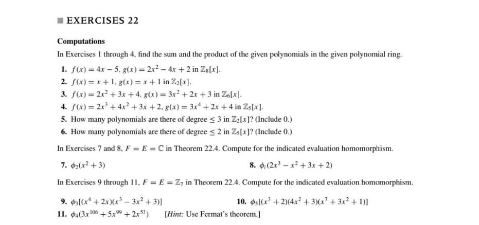 Solved Computations In Exercises 1 through 4 , find the sum Solved Computations In Exercises 1 through 4 , find the sum