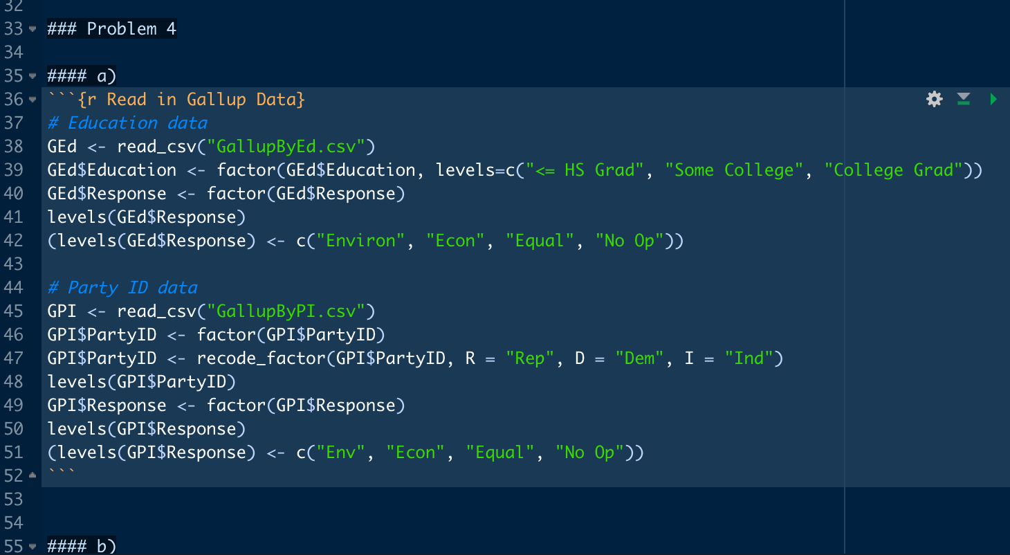 Use R studio to solve the questions Please provide my | Chegg.com