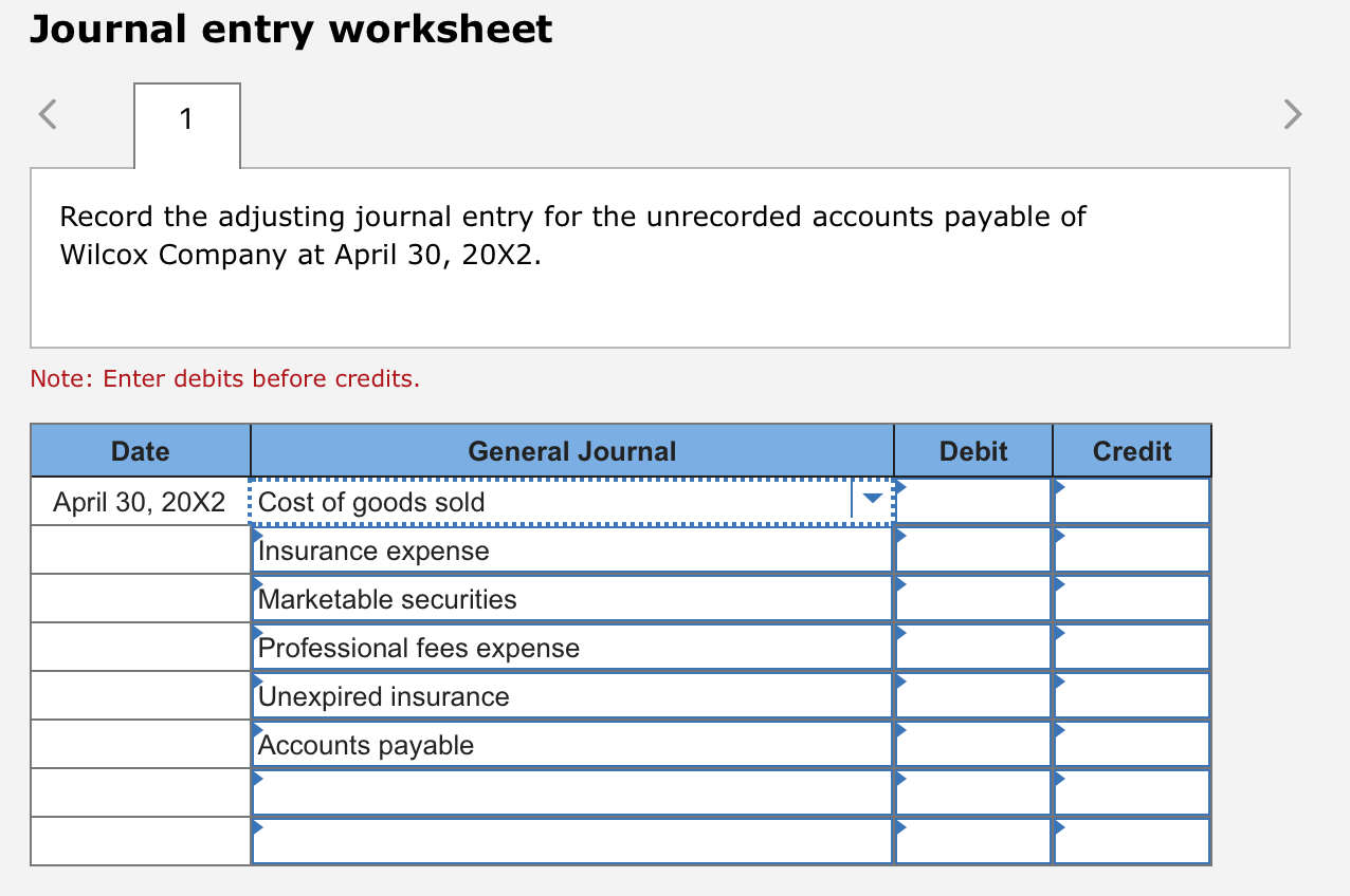 Solved: Journal Entry Worksheet Record The Adjusting Journ ...