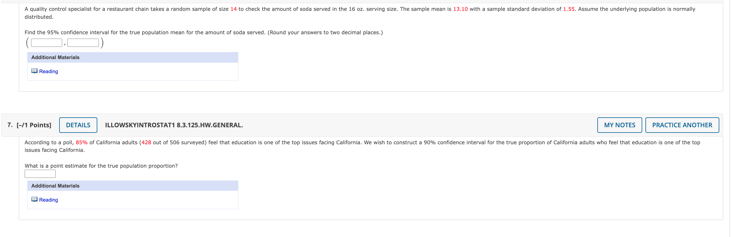 Solved Please help me with this Statistic problem. I know | Chegg.com